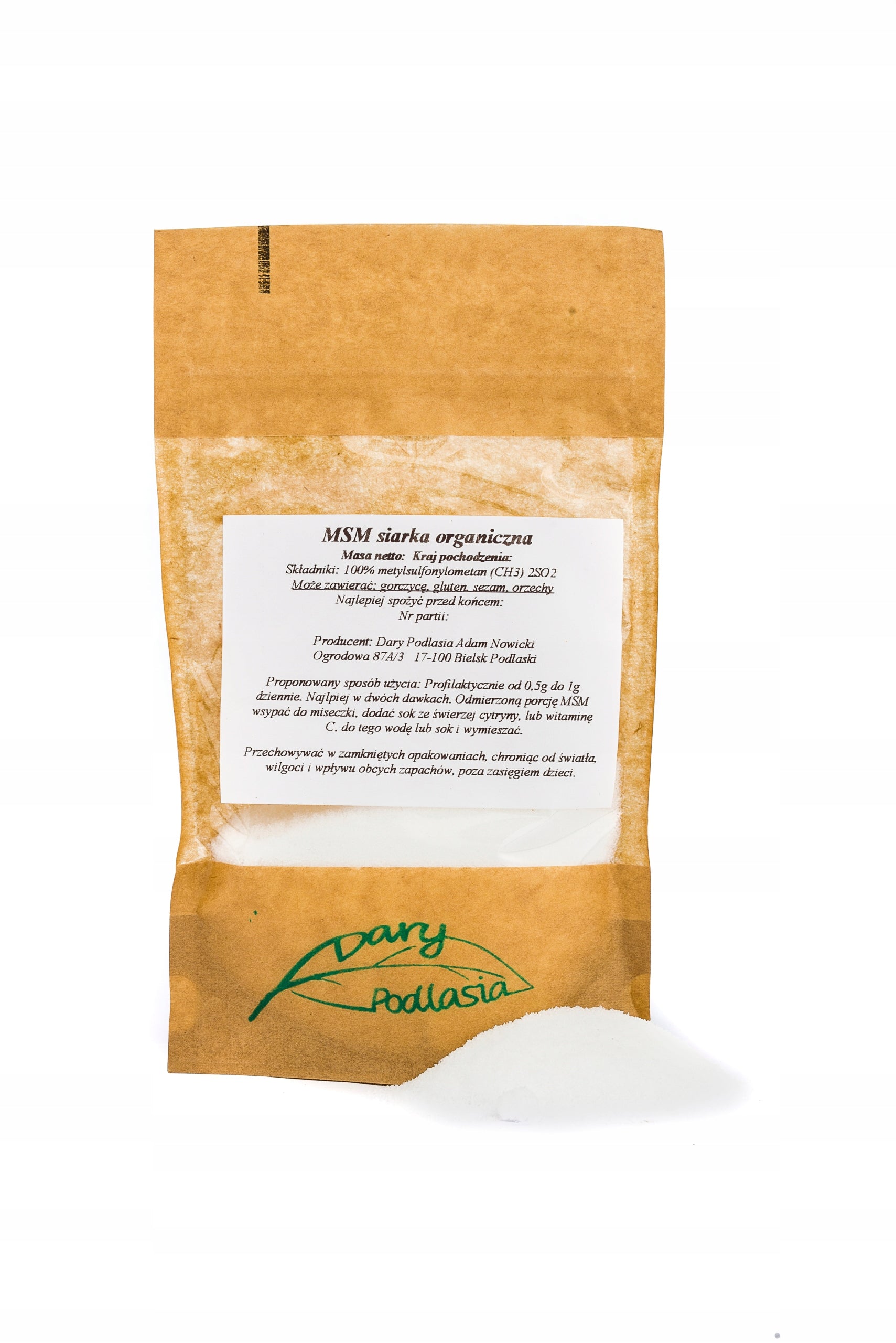 Organic sulphur - 1000g - Dary Podlasia
