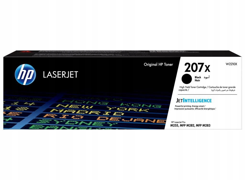 Organic toner HP 207X Black W2210X M255 M282 M283
