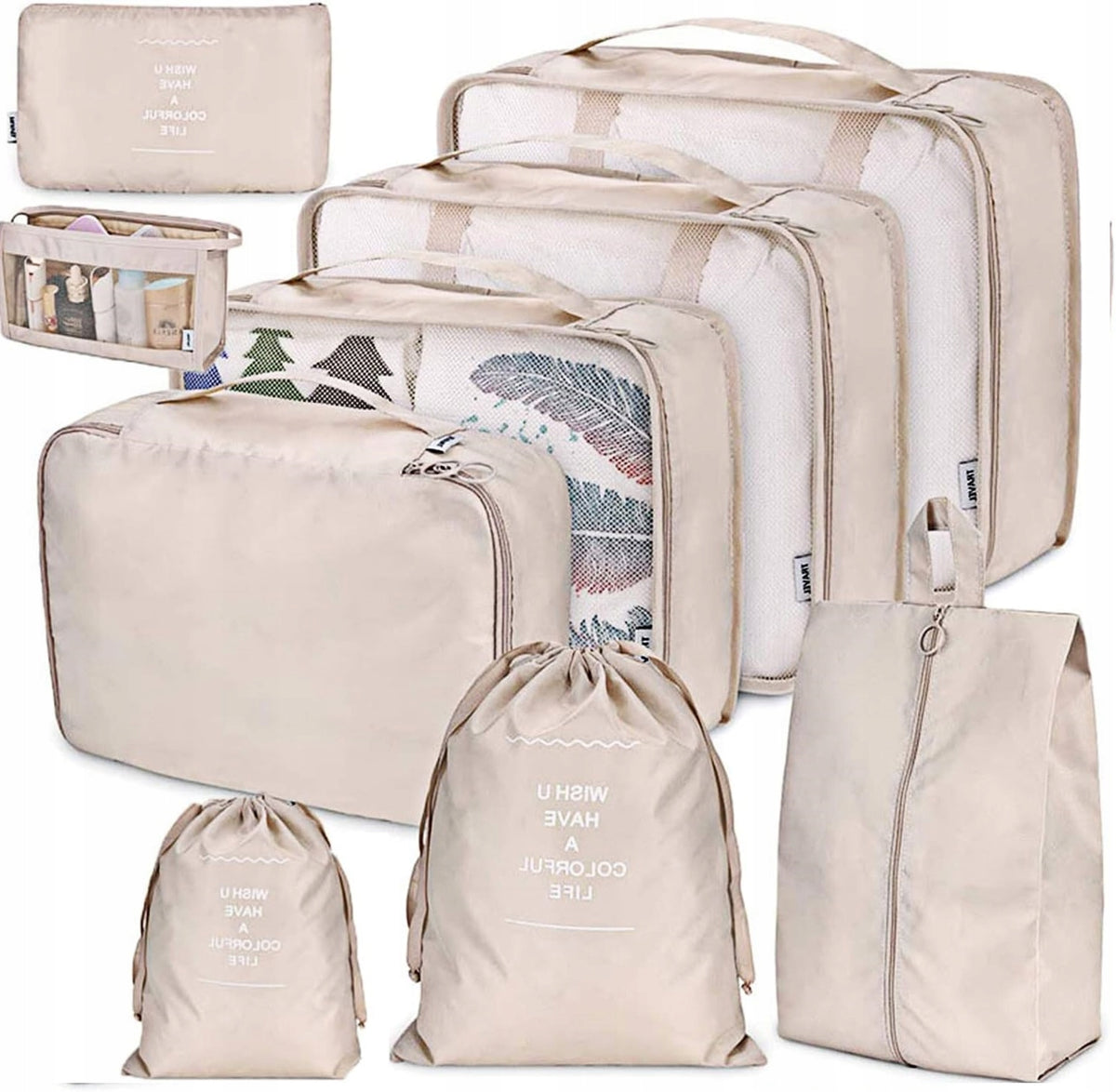 Organizer 42 x 33 x 12 cm beige