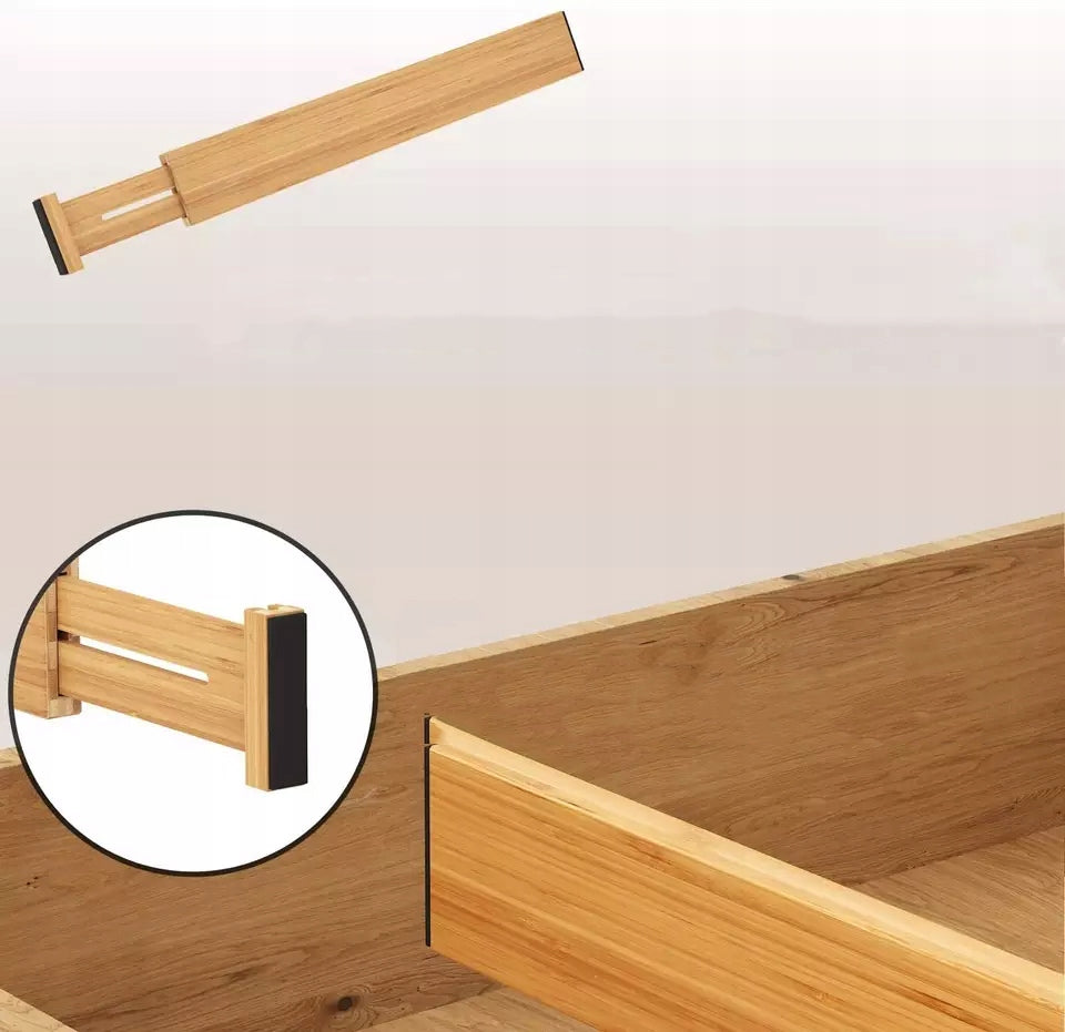 Organizer Adjustable Compartment for Cabinet Drawer M Product height 6 cm