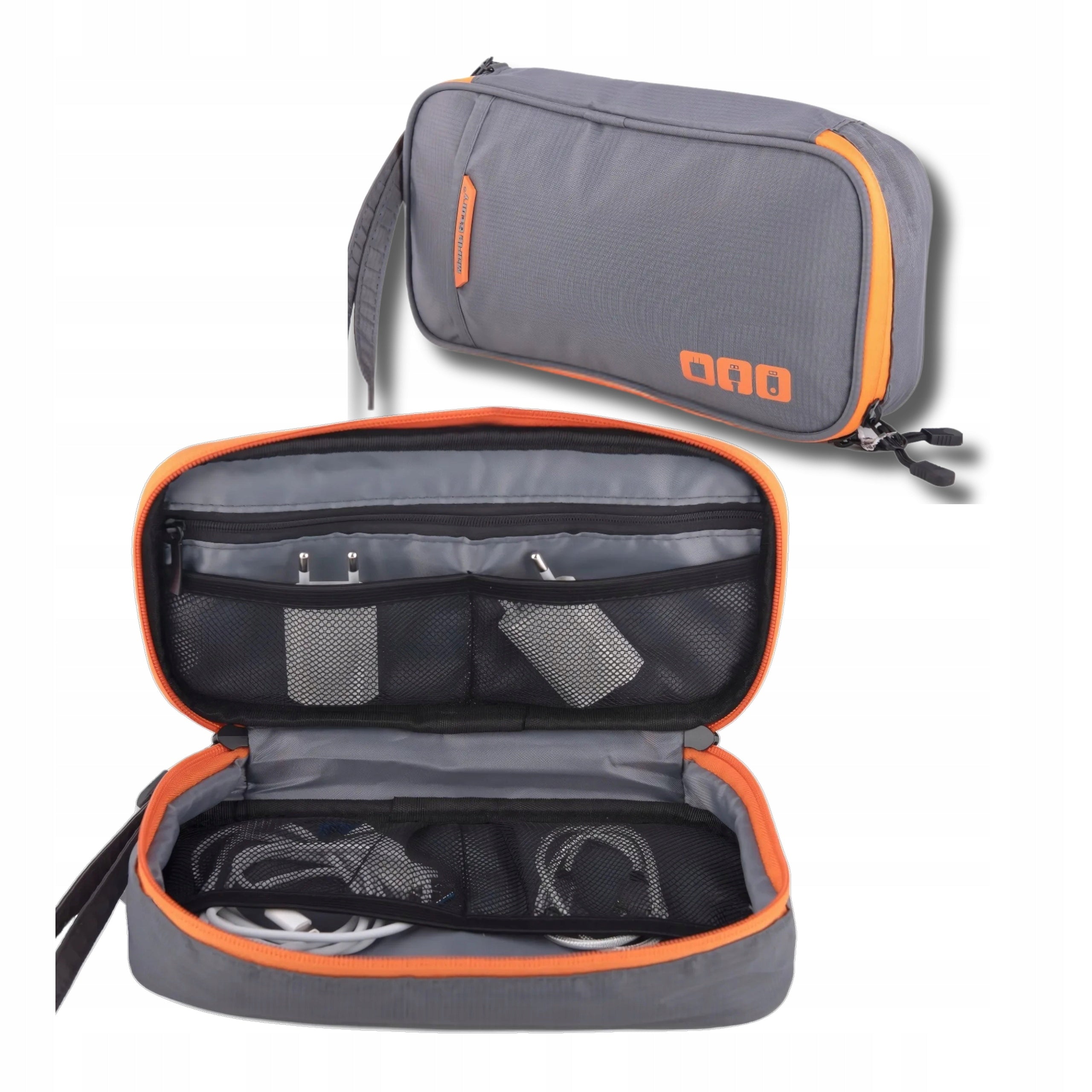 Organizer Cable Bag Travel Chargers Pouch Accessories Spacious Zipper