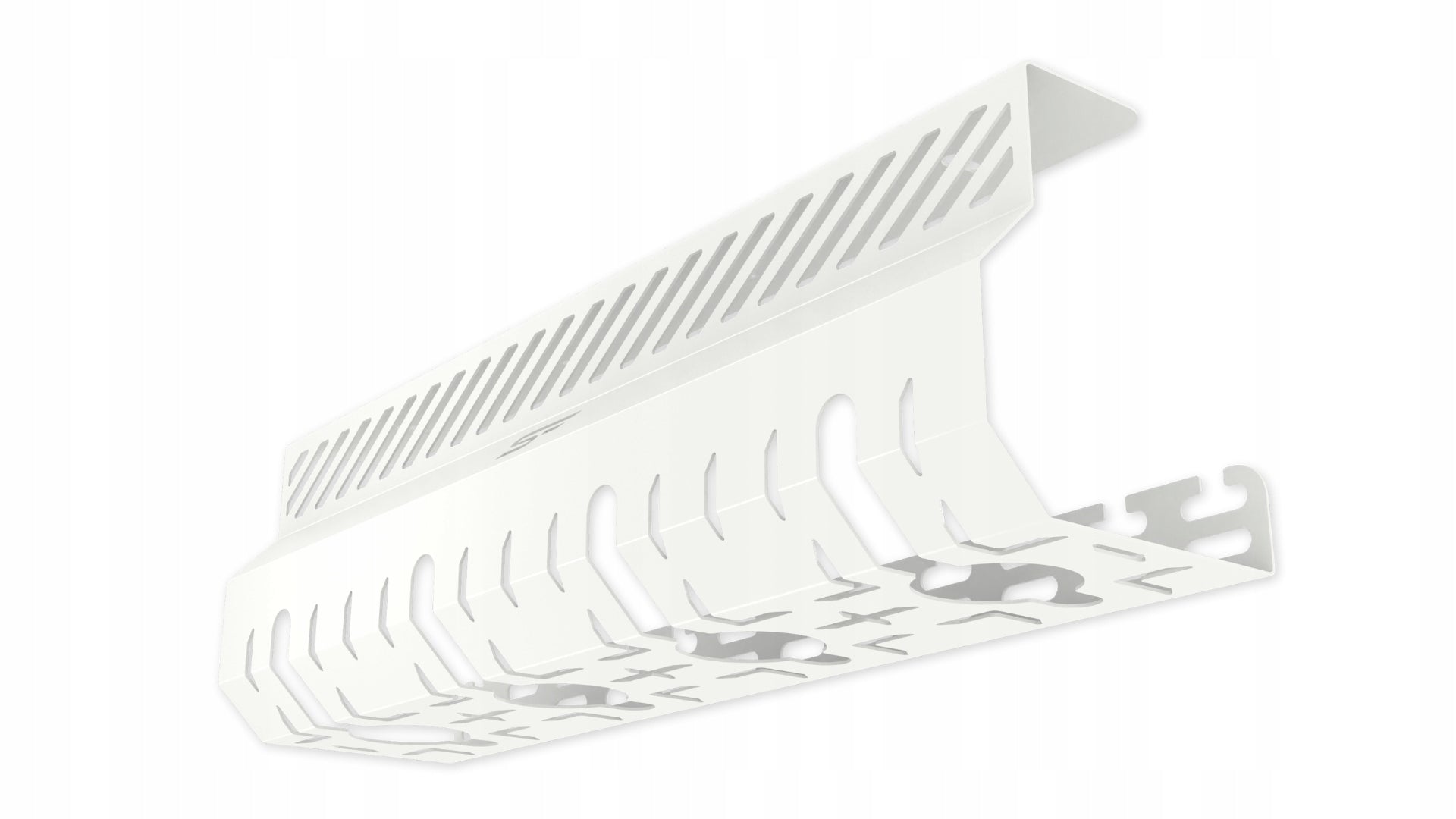 Organizer Cable Masker Under Countertop Desk 40cm Metal Holder White Brand Stalflex