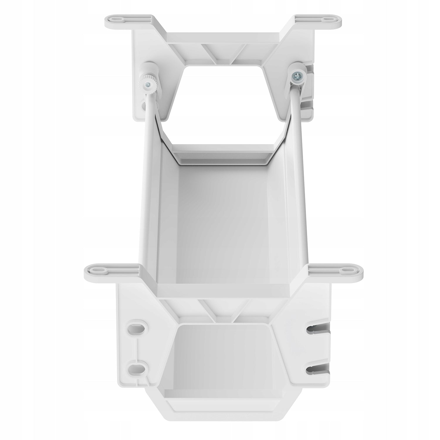 Organizer Cable Shelf Power Strip White Universal Under Desk Brand Maclean