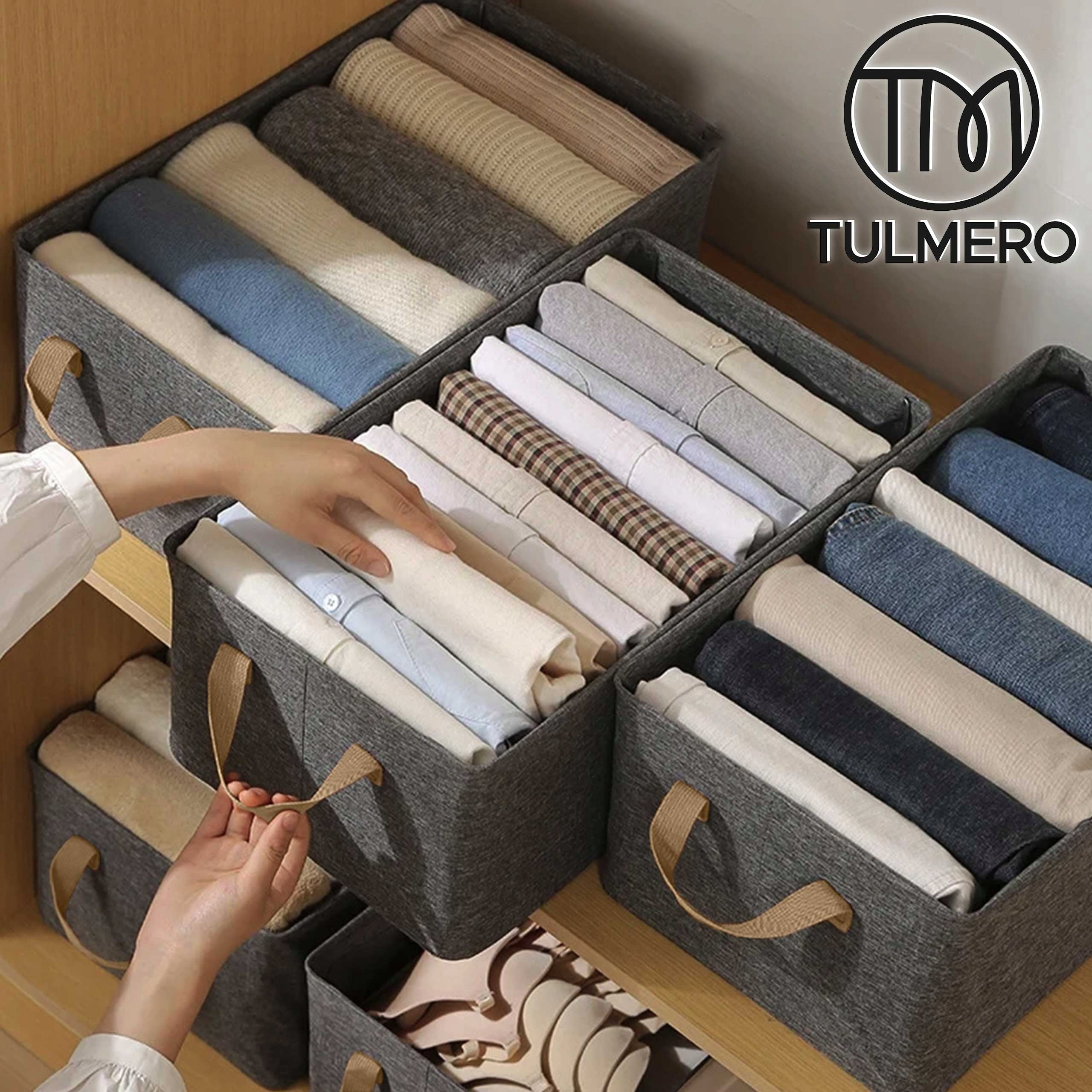 Organizer Clothes Container for Wardrobe Storage CABINETS LARGE Manufacturer code Organizer do odzieży TULMERO