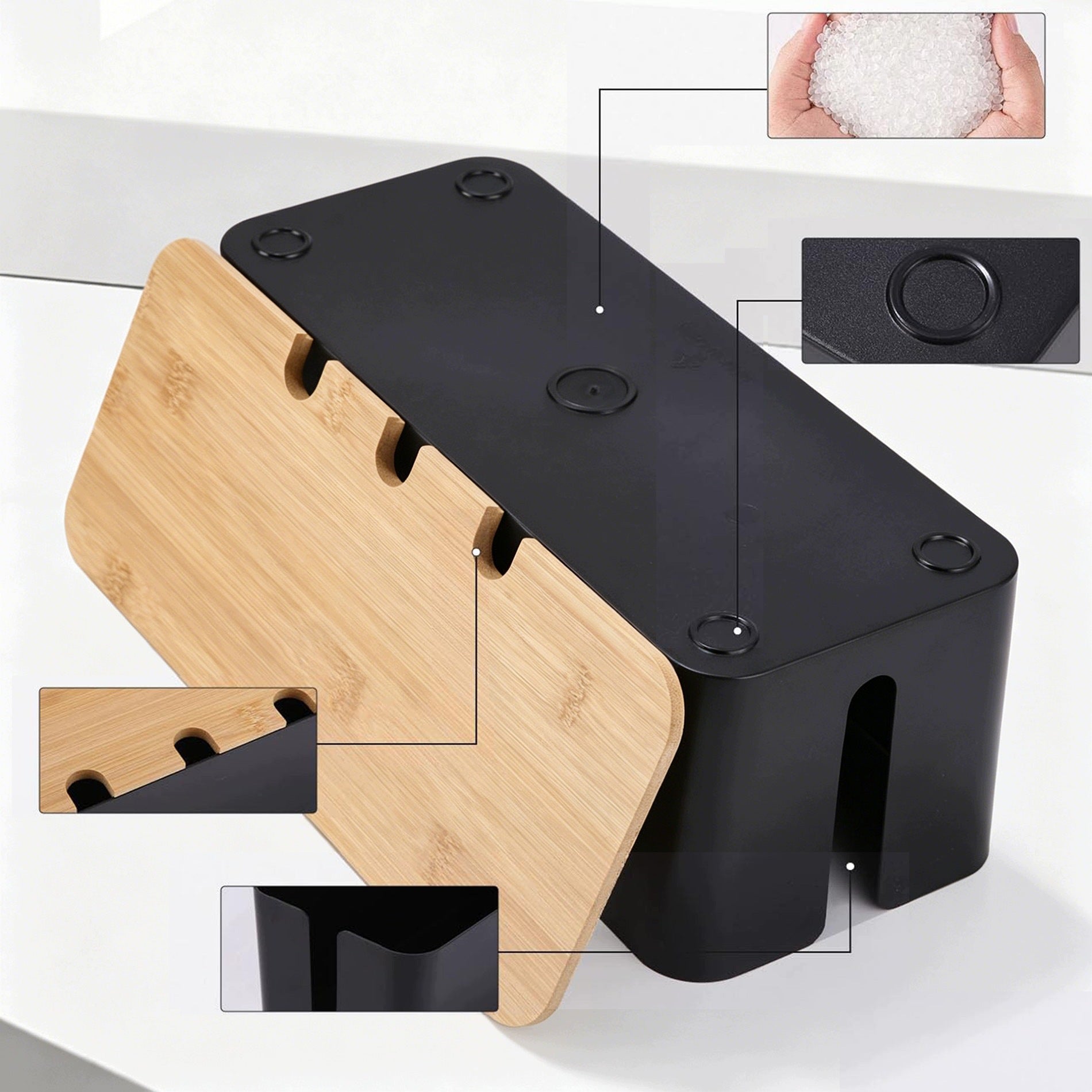 Organizer Container Box Masking Charger L Fireproof Material Packaging status original