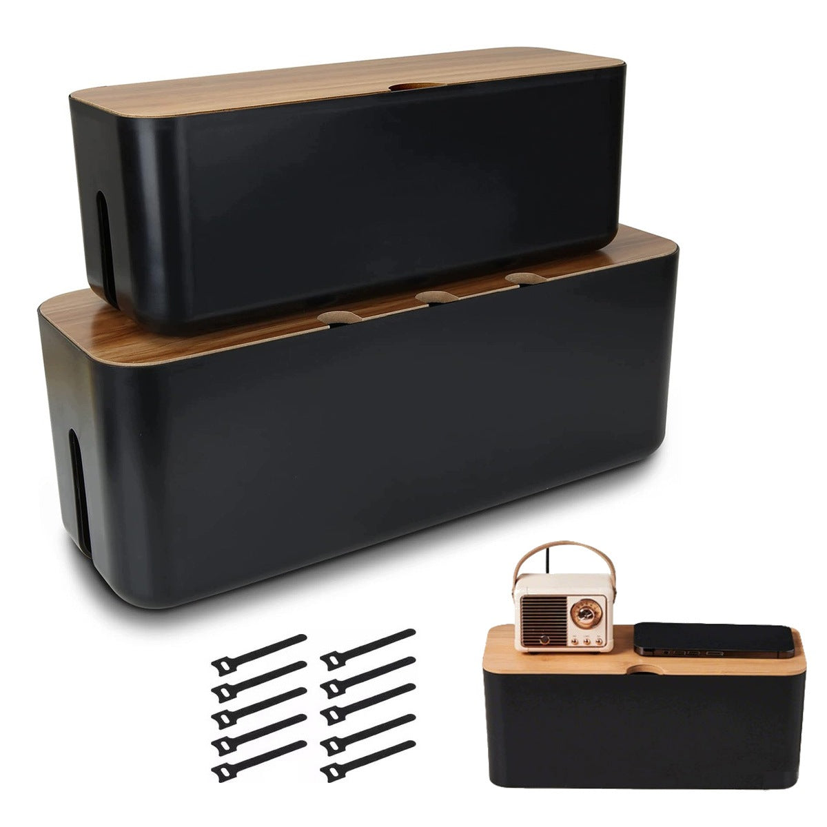 Organizer Container Box Masking Charger L Fireproof Material