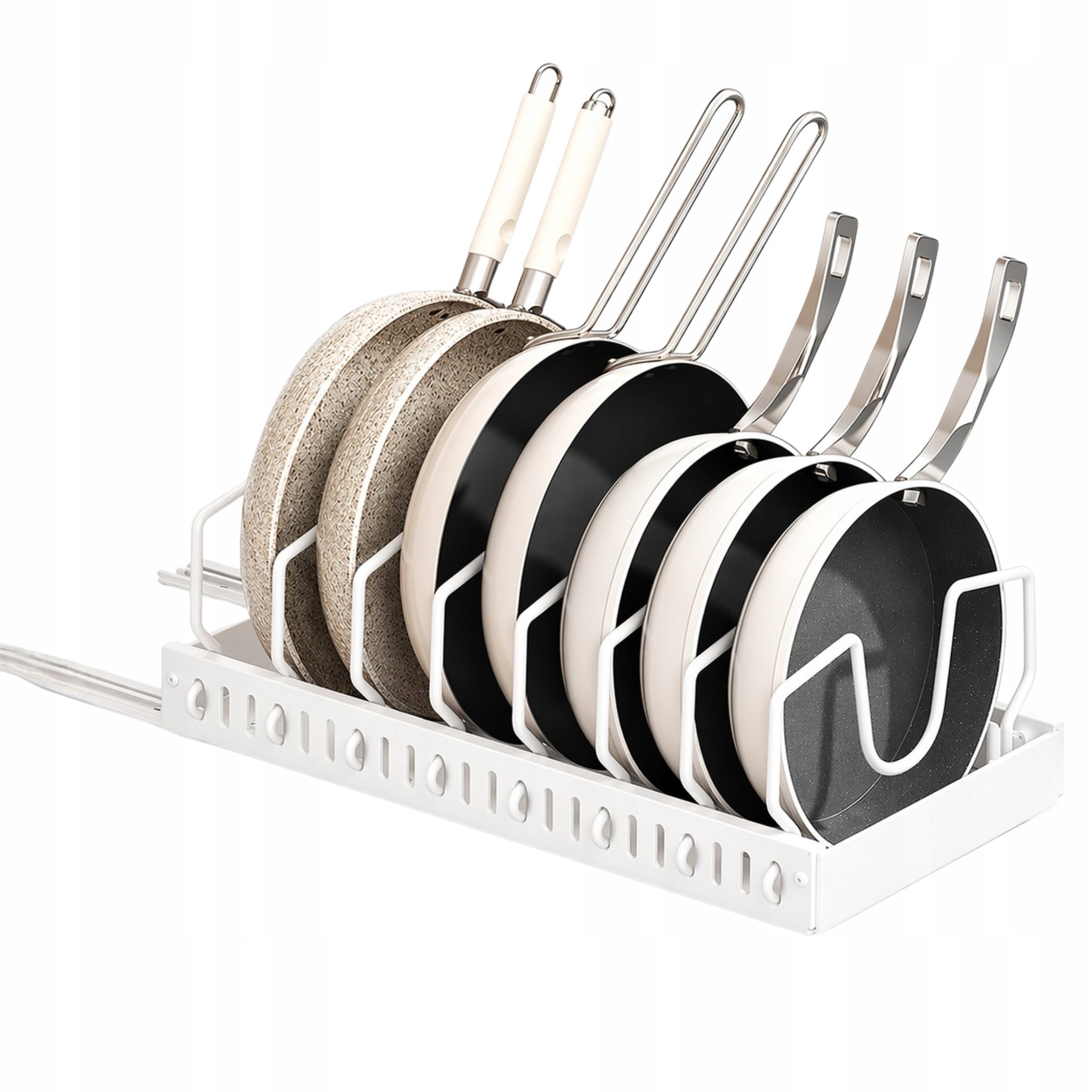 Organizer Dishwasher Lids Kitchen Pans White Brand EdiBazzar