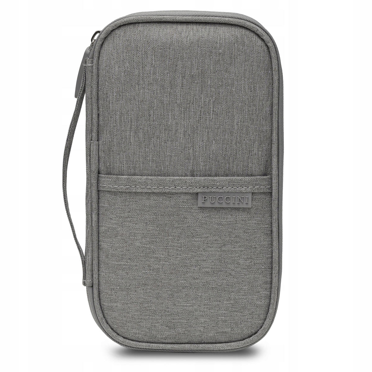 Organizer Document Case Travel Passport Card Grey PUCCINI OD01-4 Packaging status original