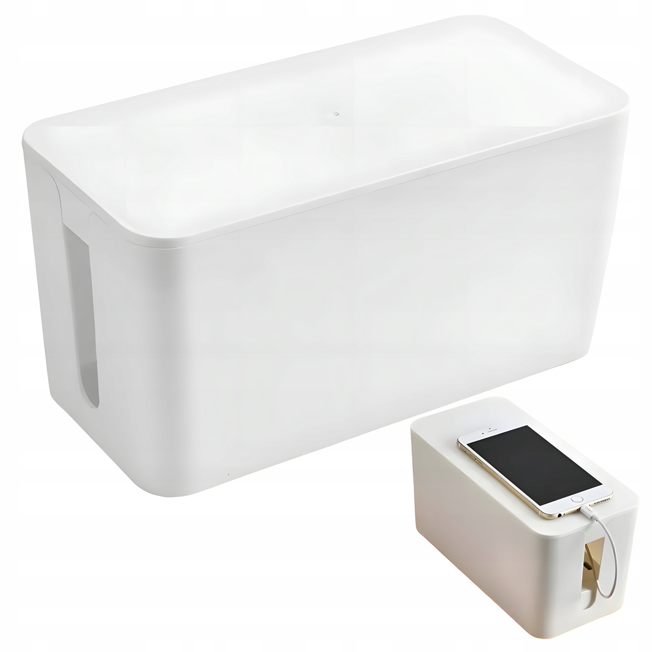 Organizer Extension Cable Container White - M Box