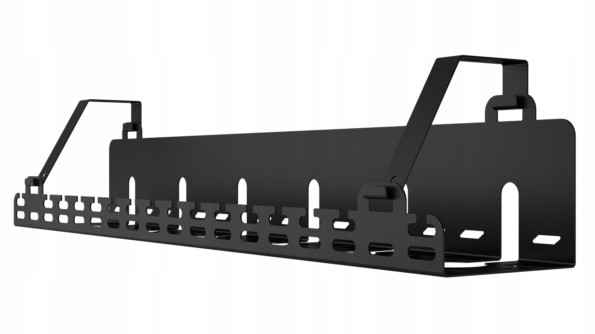 Organizer Handle Removable for Desk Cables 60 cm Metal Black Stalflex Product weight with unit packaging 1.3 kg