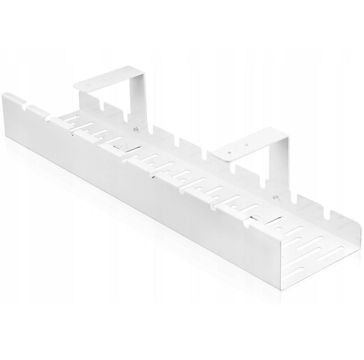 Organizer Holder for Desk Cables 50 cm Metal White