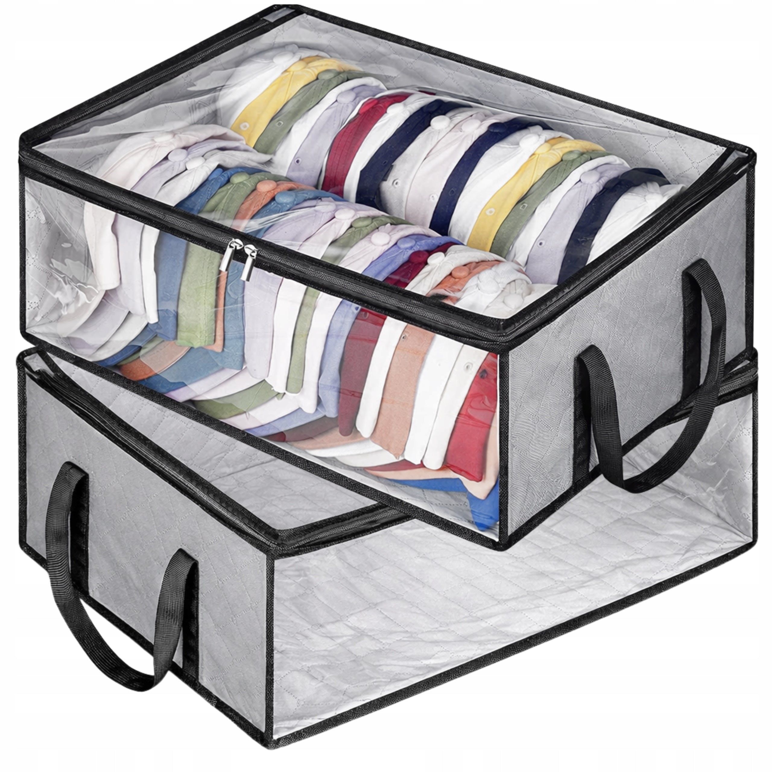 Organizer Lockable Material For Clothing Underwear Accessories Set of 2 Manufacturer code Zestaw 2 Sztuk Zamykanych Organizerów