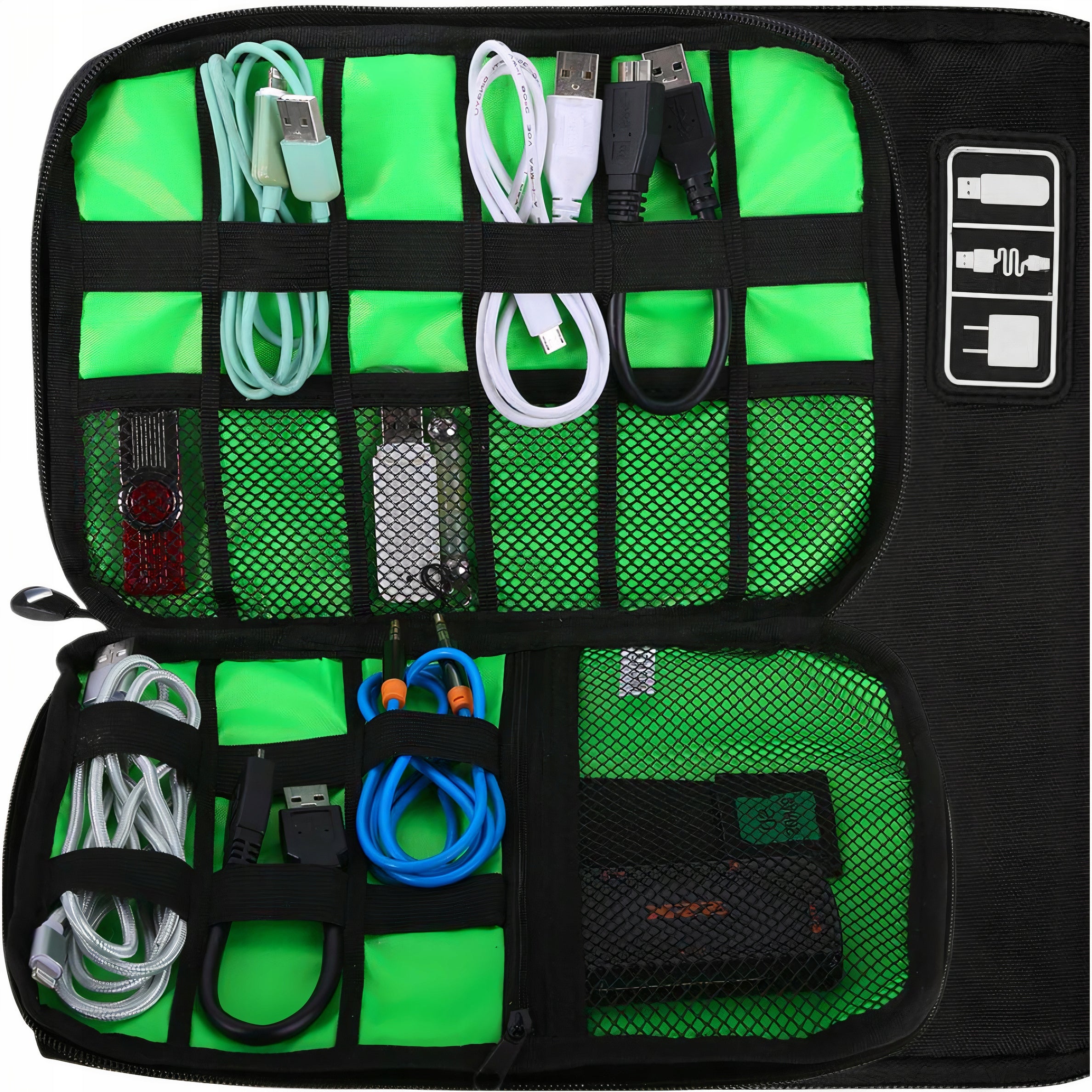 Organizer - Memory Card Pendrive Cable Case