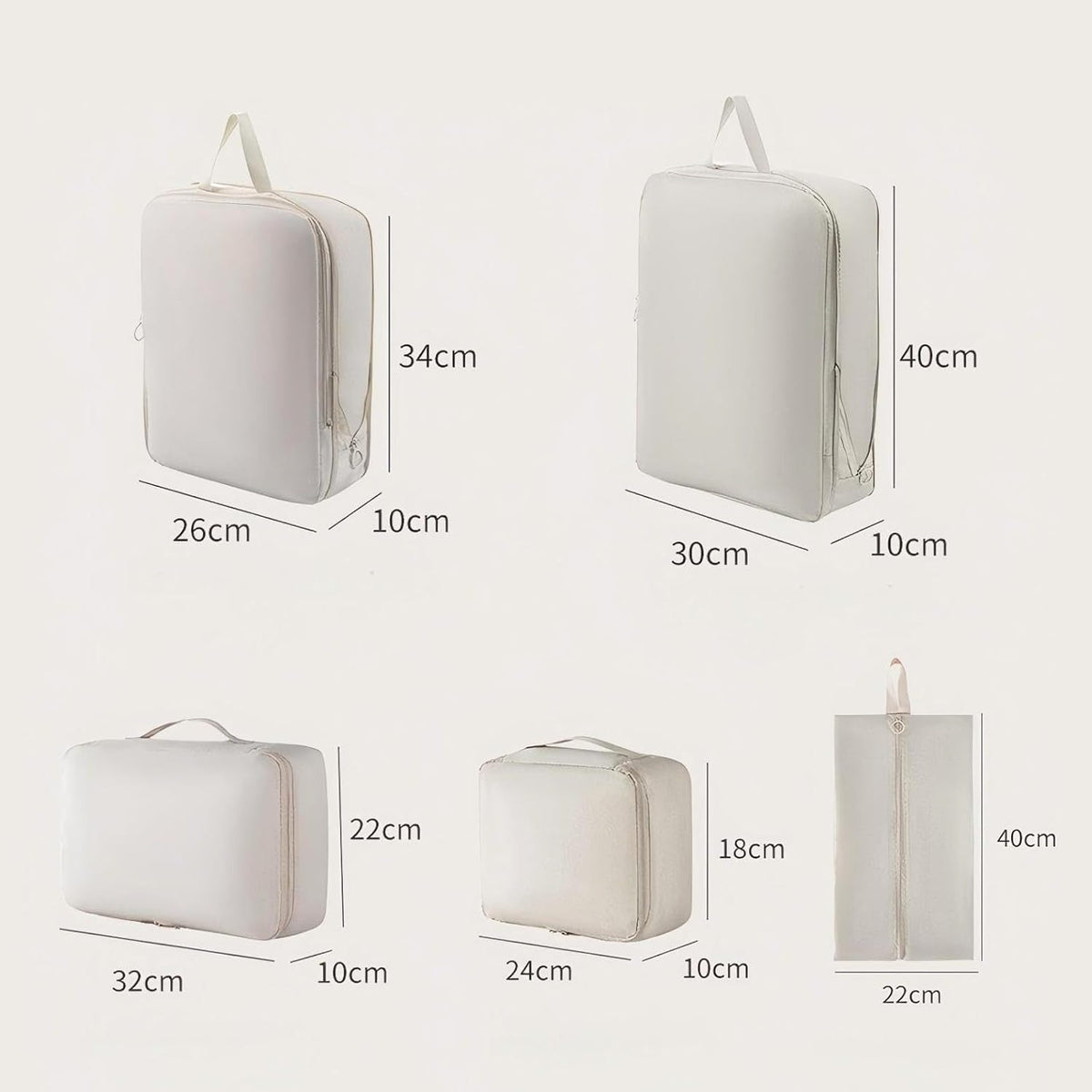 Organizer Object 10 x 30 x 40 cm beige Color beige