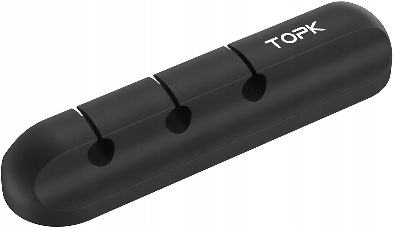 Organizer cable holder wires TOPK L16 3 slots black