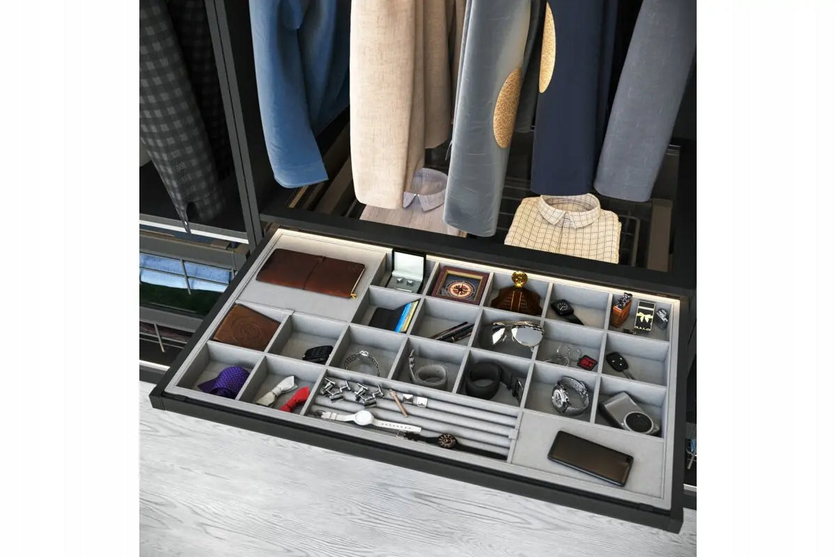 Organizer, drawer for jewelry / cabinet accessories GTV Elite 800 anthracite Brand GTV