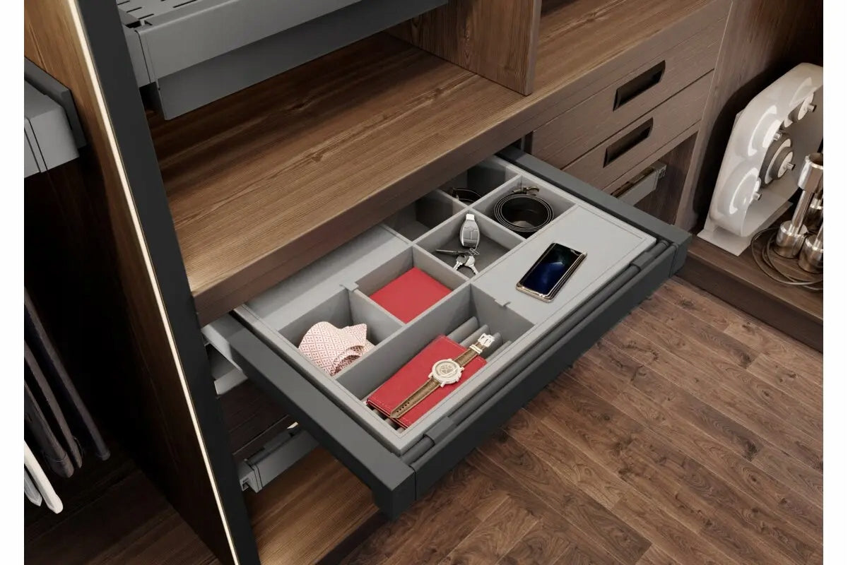 Organizer, drawer for jewelry / cabinet accessories GTV Elite 800 anthracite Manufacturer code WG-PRZEG80-60-A