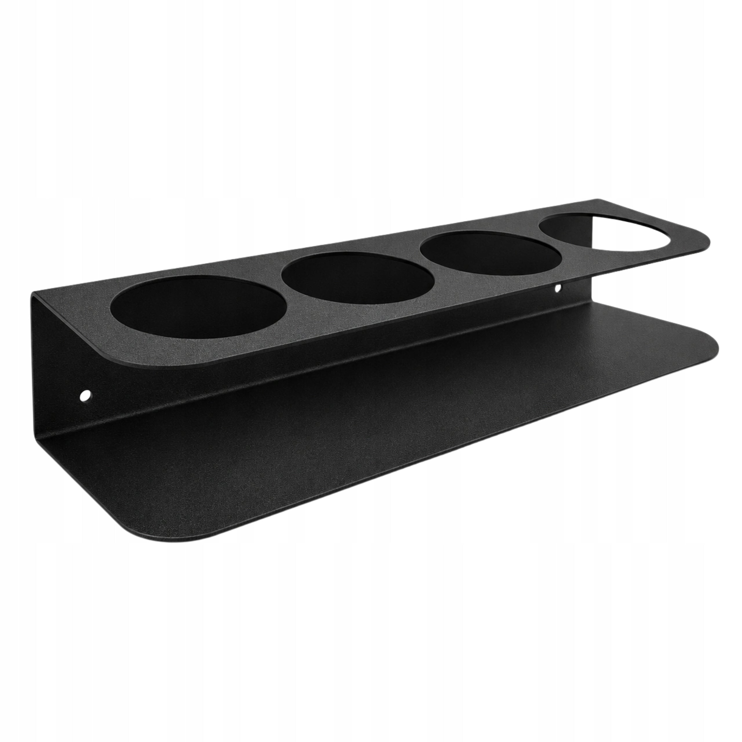 Organizer for Sprays Cans Hanger Workshop Shelf Metal Black 30 cm PL Packaging status original