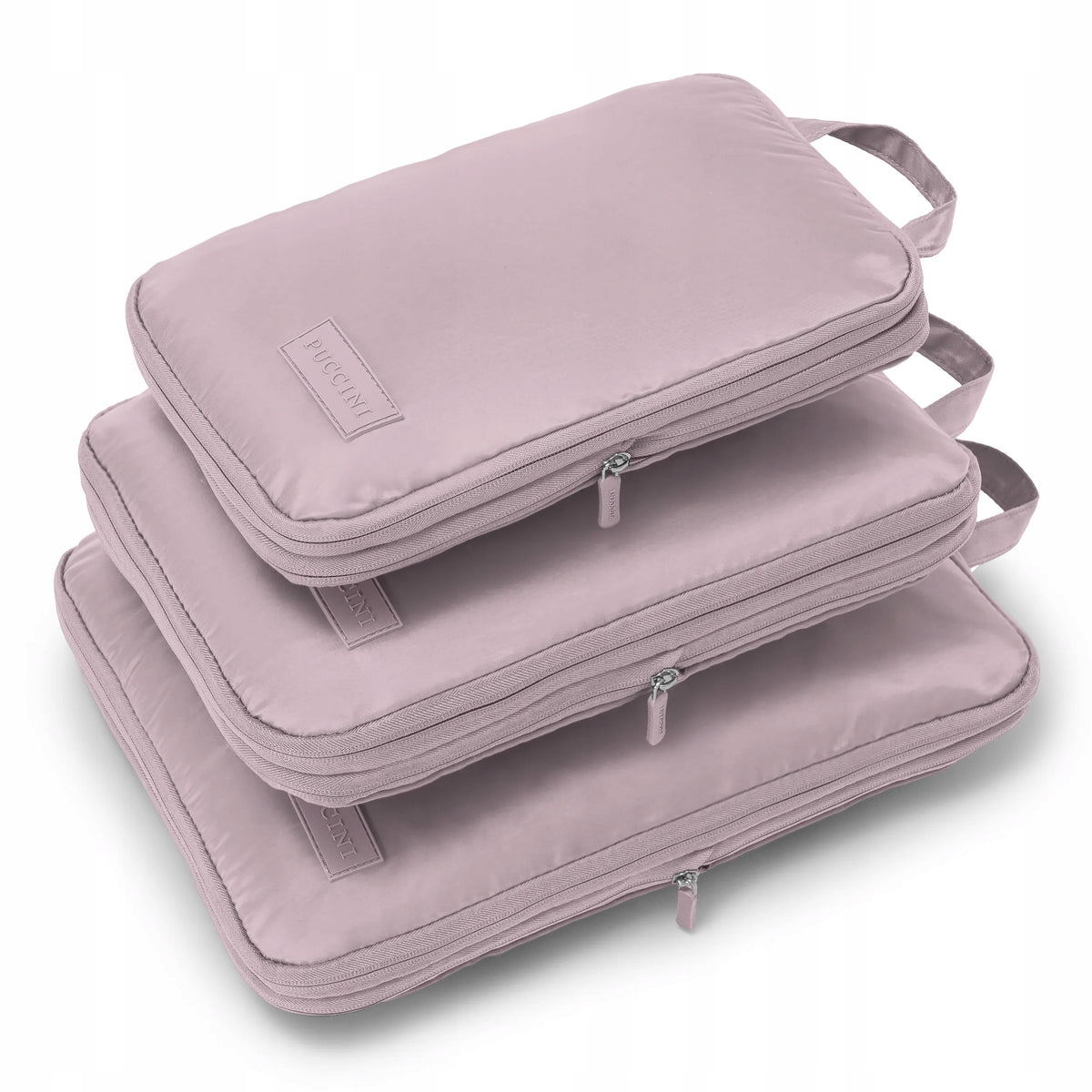 Organizer for Travel Suitcase Compression Set PUCCINI Pink ZOK-3A Manufacturer code ZOK-3A