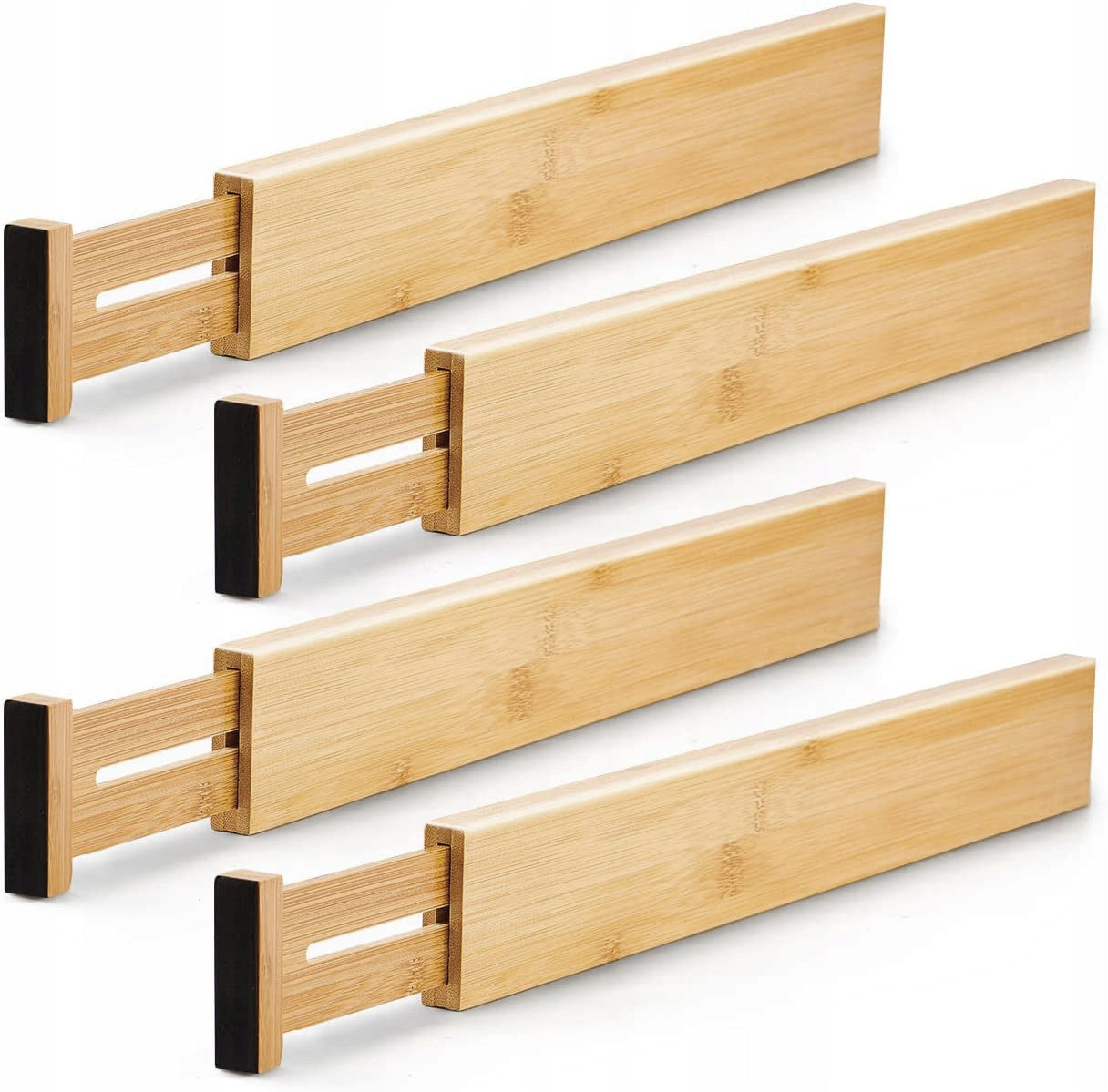 Organizer for drawer Gockowiak bamboo adjustable 44-56 cm 4 pcs.