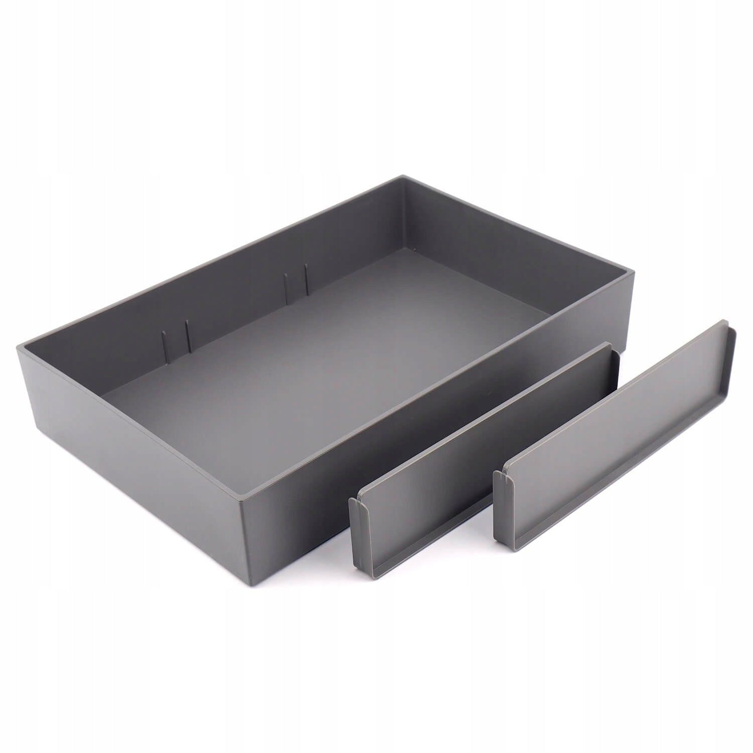 Organizer for kitchen or dressing room drawer 320X210, H60 , graphite Manufacturer code GH-WKŁ-320X210-GRAFIT