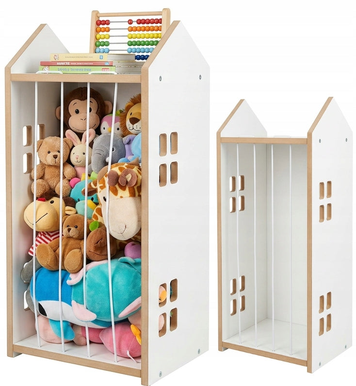 Organizer for stuffed animals bookcase for zoo stuffed animals cage for stuffed animals