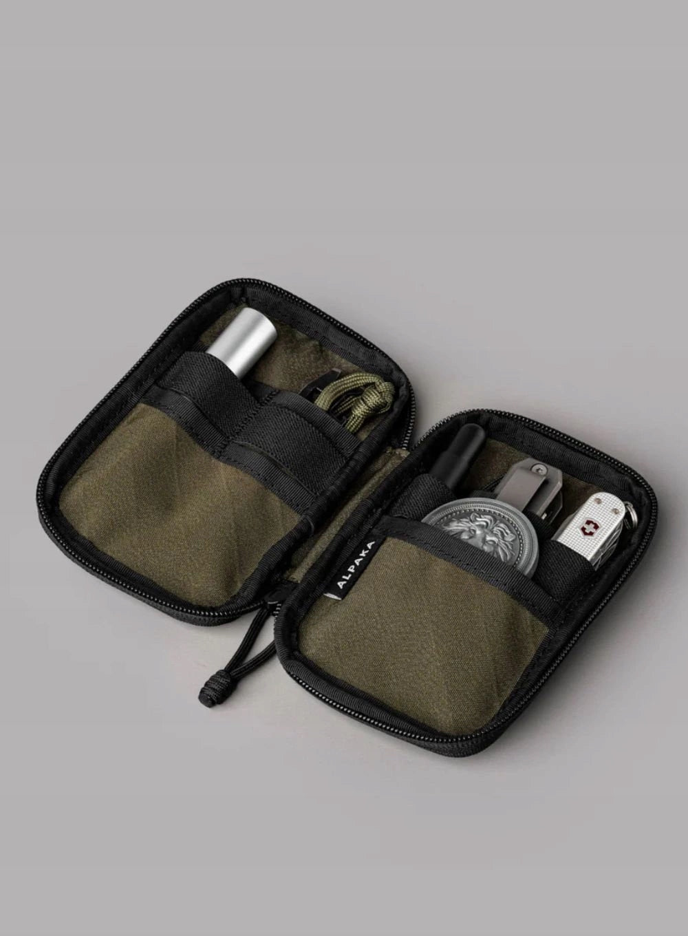 Organizer sachet Alpaka HUB Pouch Pro - Army Green Packaging status original