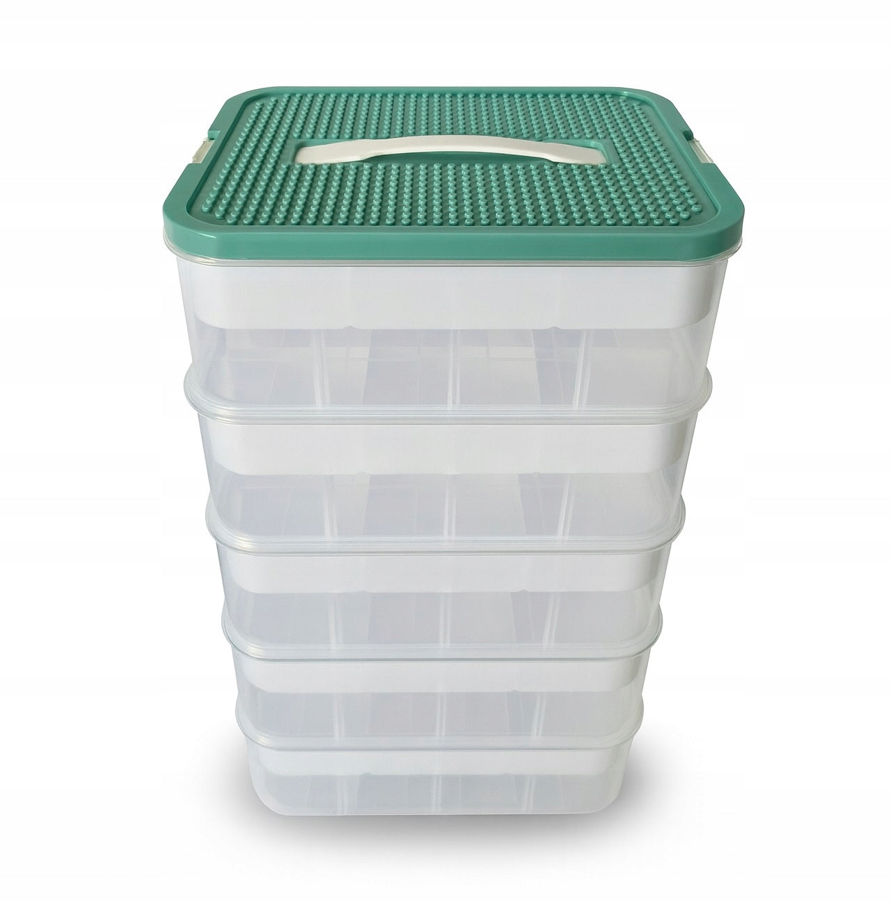 Organizer toy container with compartments 1-level 12x30x22cm (D900) Brand K&M