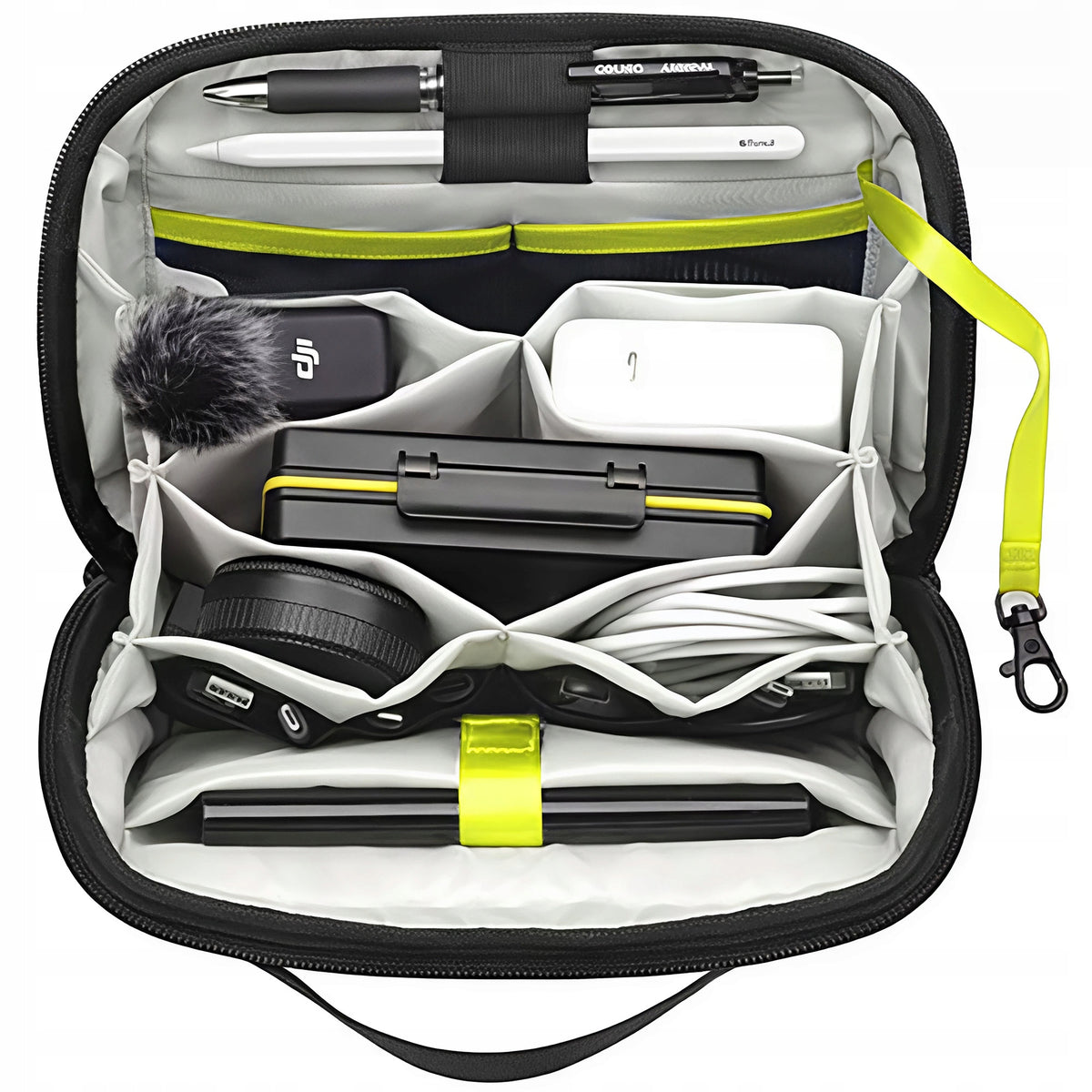 Organizer, travel bag Allity, roomy 2.4L, for electronics, cosmetics