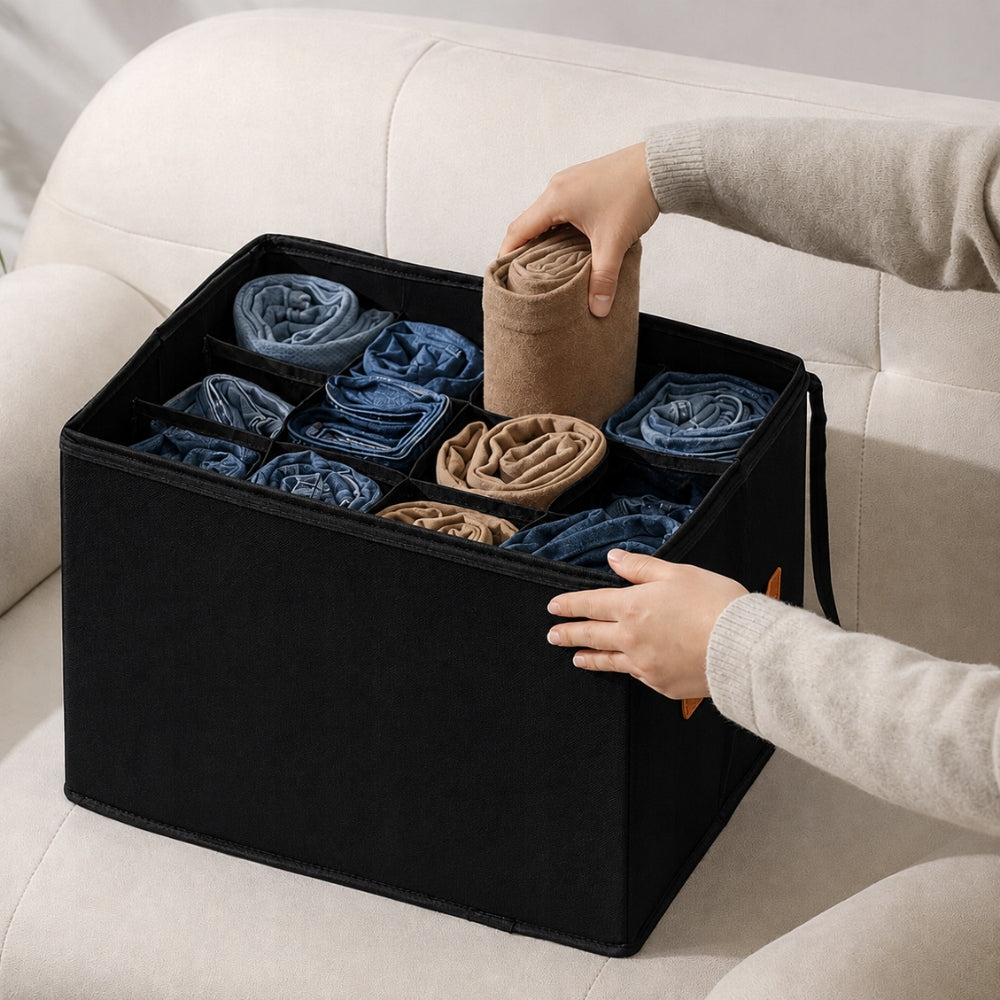 Organizer underwear bag clothes shoes COMPARTMENTS for wardrobe 12 COMPARTMENTS Number of pieces 1 pcs