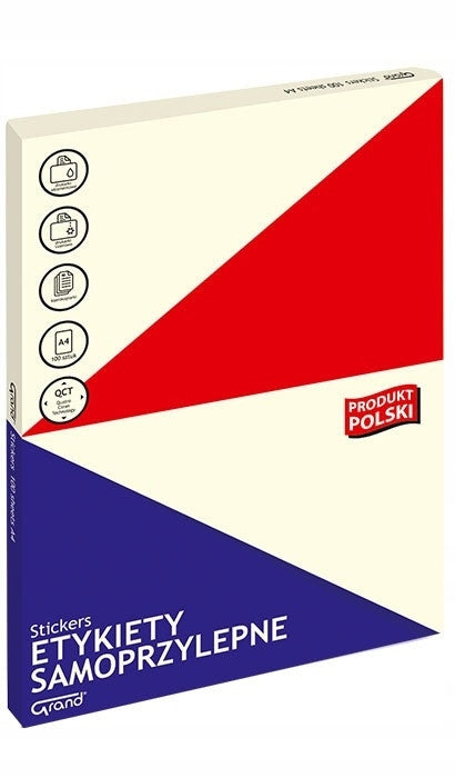 Organizing Self-Adhesive OFFICE LABELS White For Archive 105x35 Grand Packaging status original