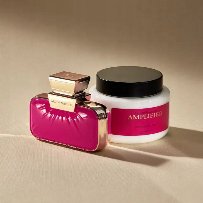 Oriflame All or Nothing Amplified Set Packaging status original