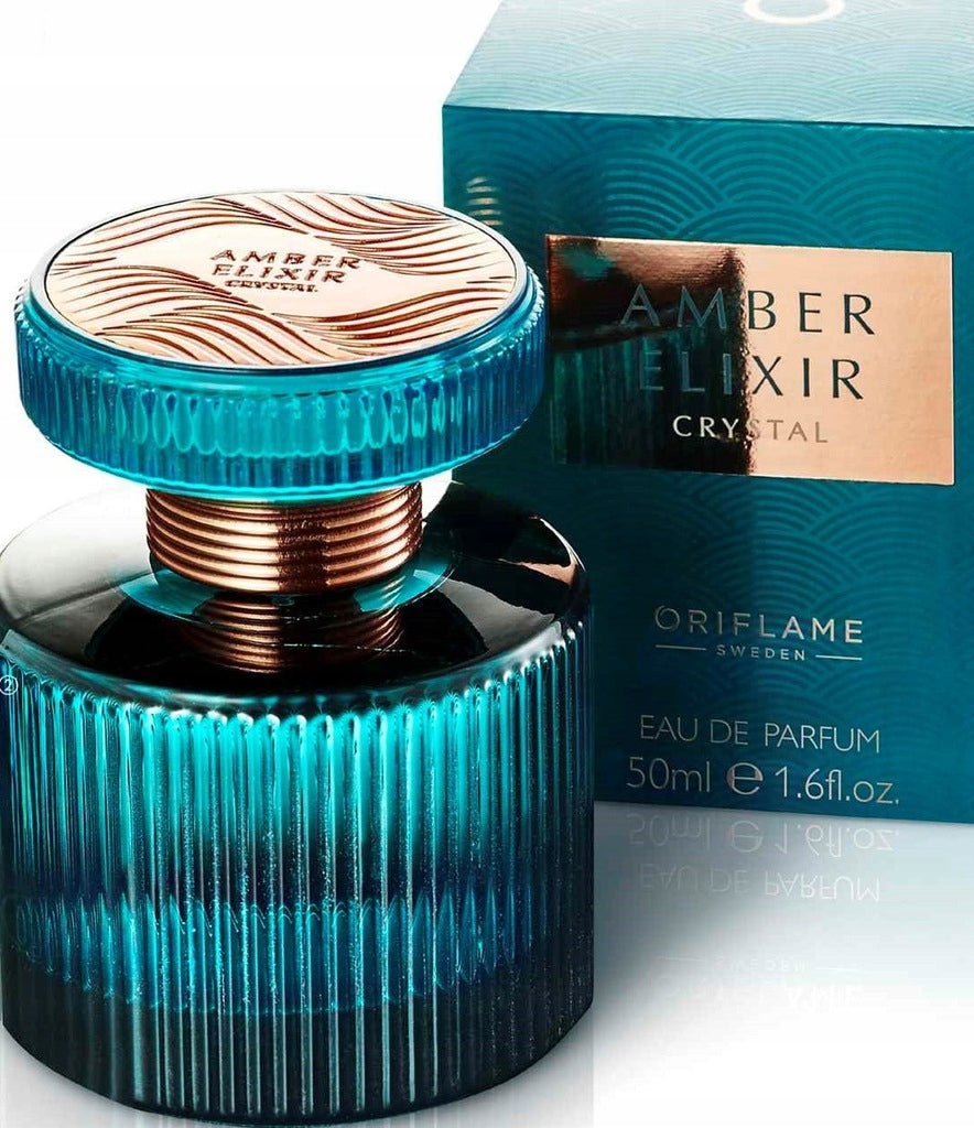 Oriflame Amber Elixir Crystal 50ml Eau de Parfum UNIQUE Packaging status original