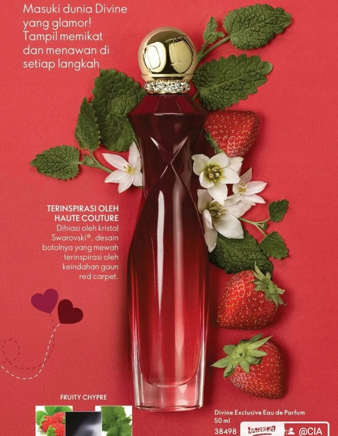 Oriflame Divine Exclusive Eau de Parfum 50 ml Manufacturer code 38498