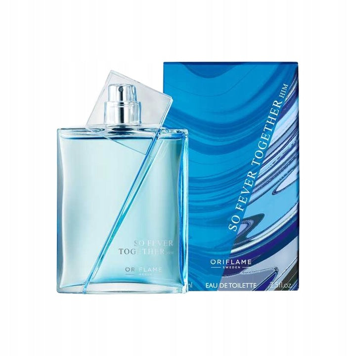 Oriflame Eau de toilette So Fever Together Him 75ml unique