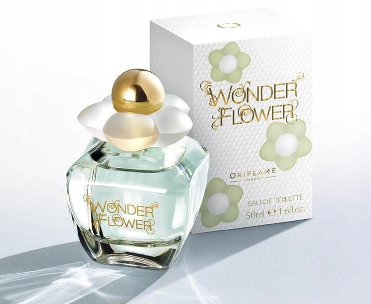 Oriflame Eau de toilette Wonder Flower unique Packaging status original