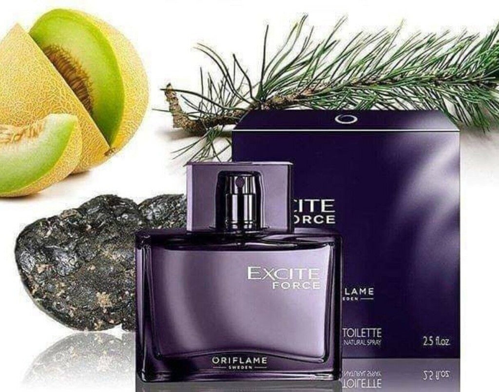 Oriflame Excite Force 75 ml eau de toilette Packaging status original