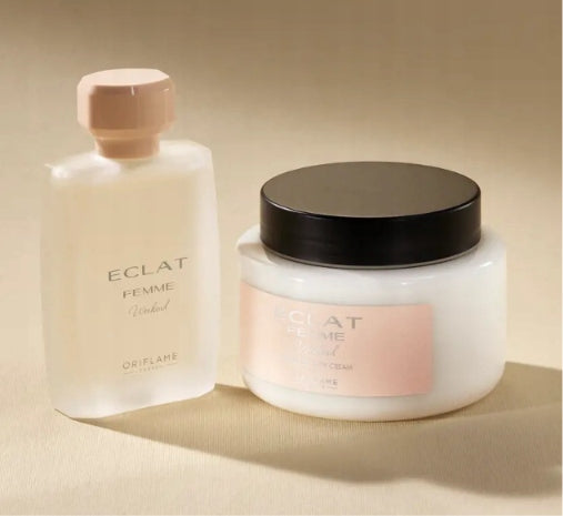 Oriflame Set Eclat Femme Weekend eau de toilette + body cream Packaging status original