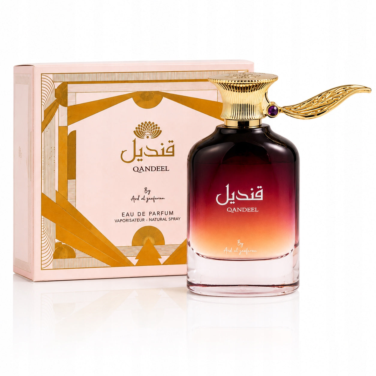 Original Arab Perfume Ard Al Zaafaran QANDEEL 100ml EDP+FREEBIE! Packaging status original