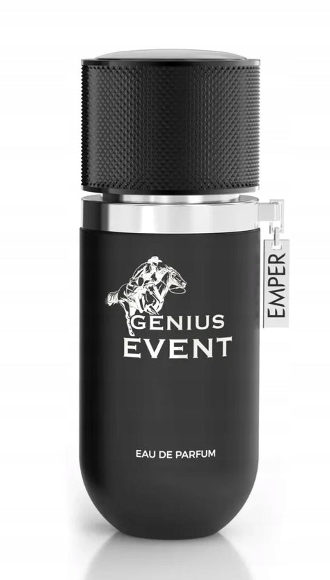 Original Arab Perfume Emper GENIUS EVENT 25ml EDP+FREEBIE! Packaging status original