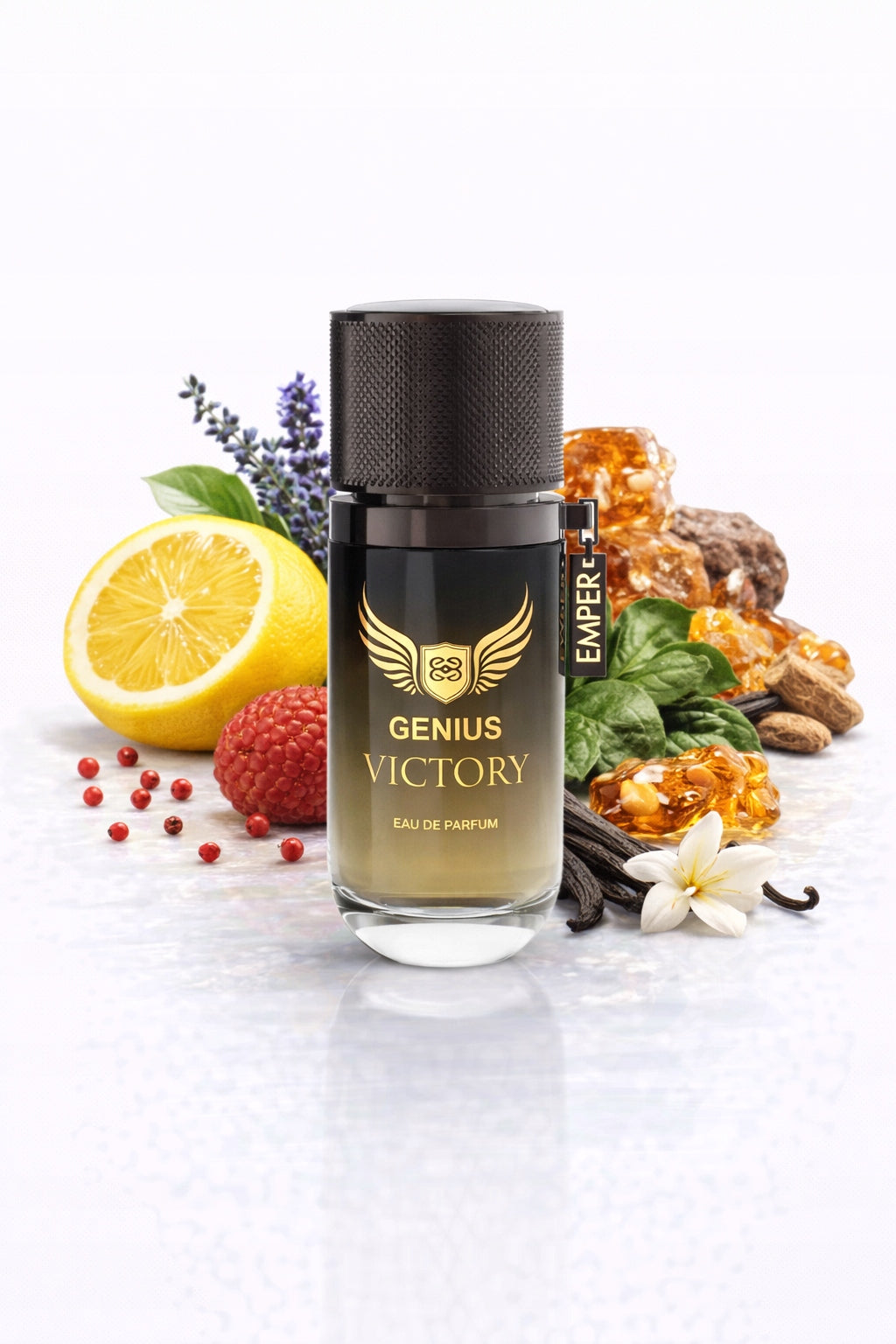 Original Arab Perfume Emper GENIUS VICTORY 25ml EDP+FREEBIE! Brand Emper
