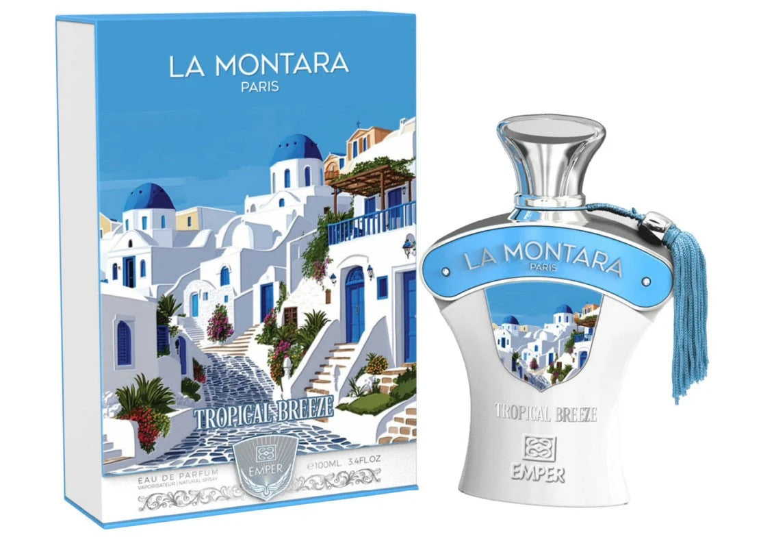 Original Arab Perfume Emper LA MONTARA TROPICAL BREEZE 100ml EDP+GR