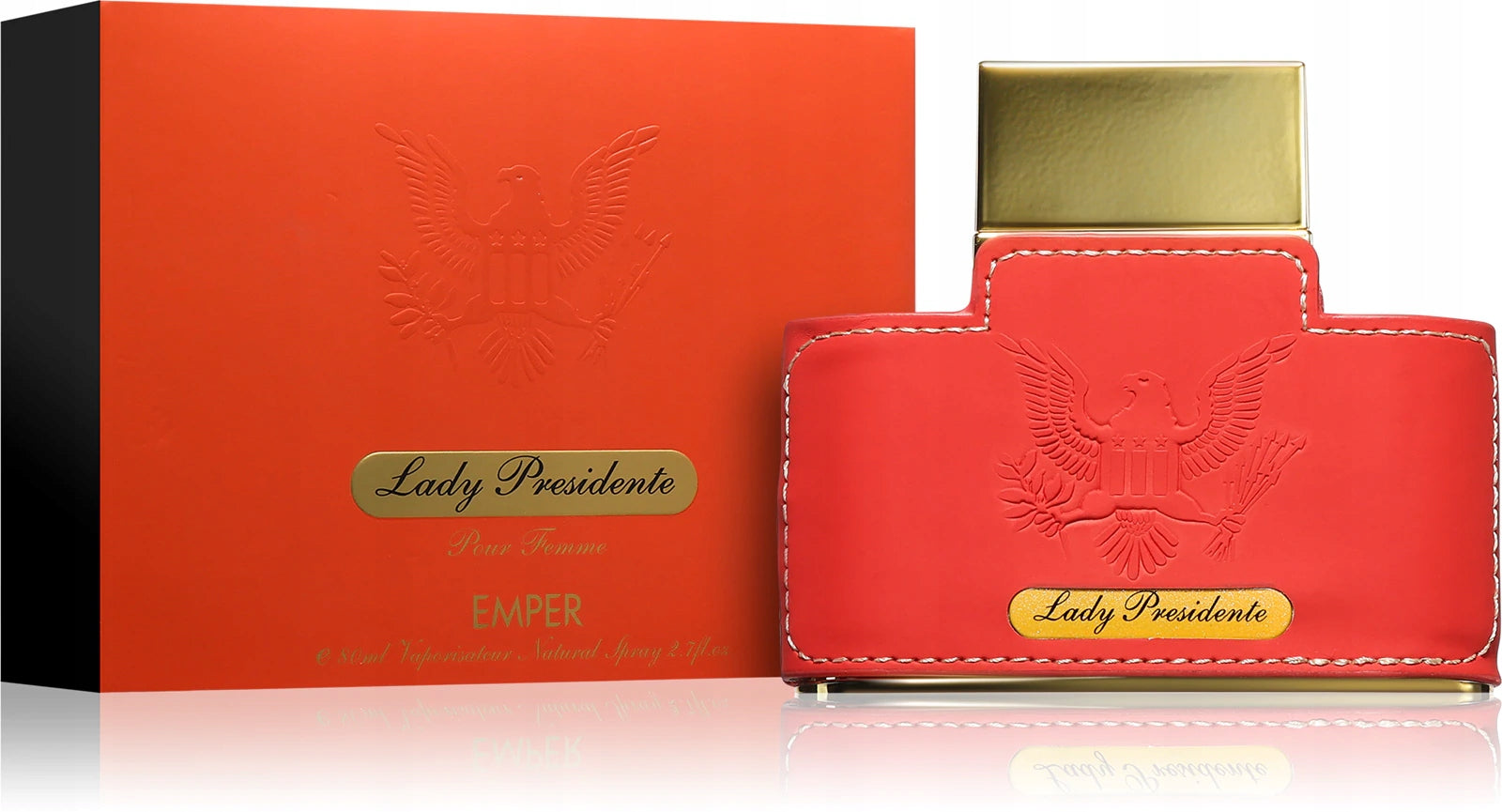 Original Arab Perfume Emper LADY PRESIDENTE 80ml EDP+FREEBIE! Packaging status original