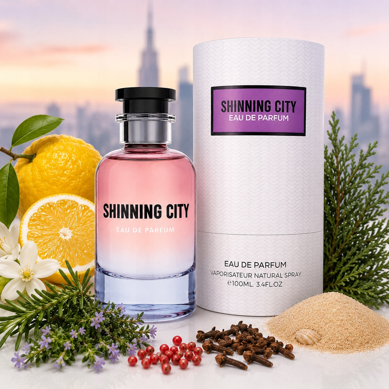 Original Arab Perfume Emper SHINNING CITY 100ml EDP+FREEBIE!