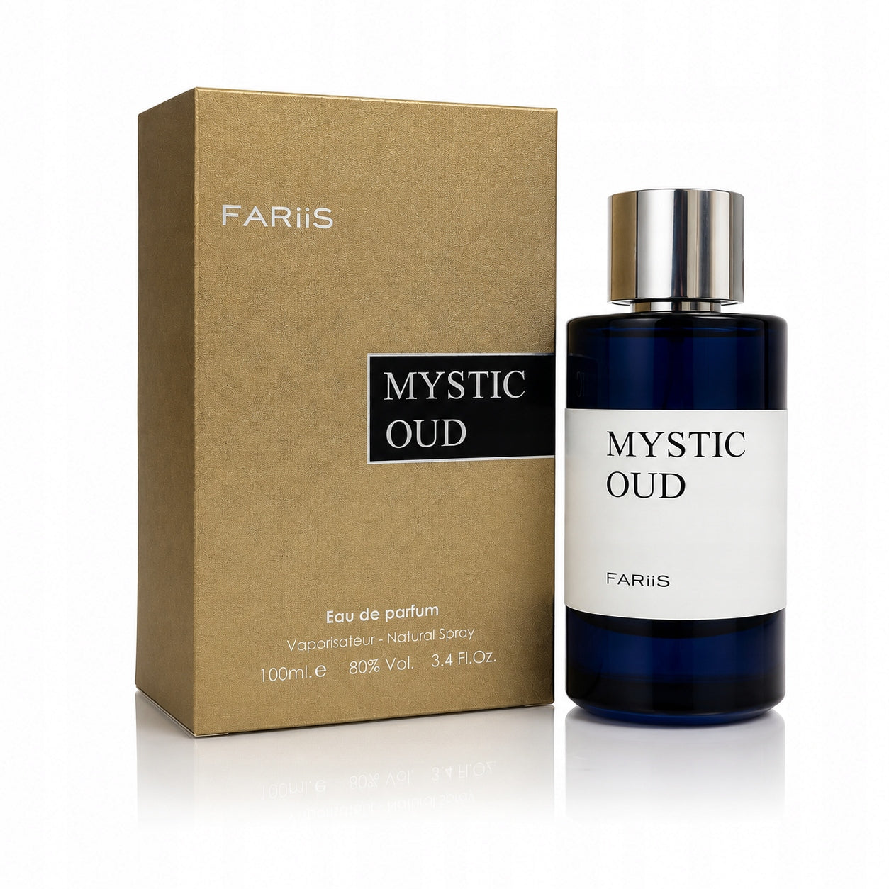 Original Arab Perfume Fariis MYSTIC OUD 100ml EDP+FREEBIE!