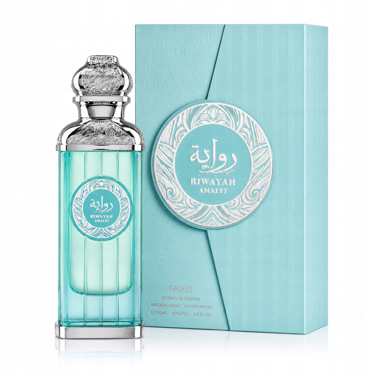Original Arab Perfume Fariis RIWAYAH AMALFI 100ml Extrait+FREEBIE! Packaging status original