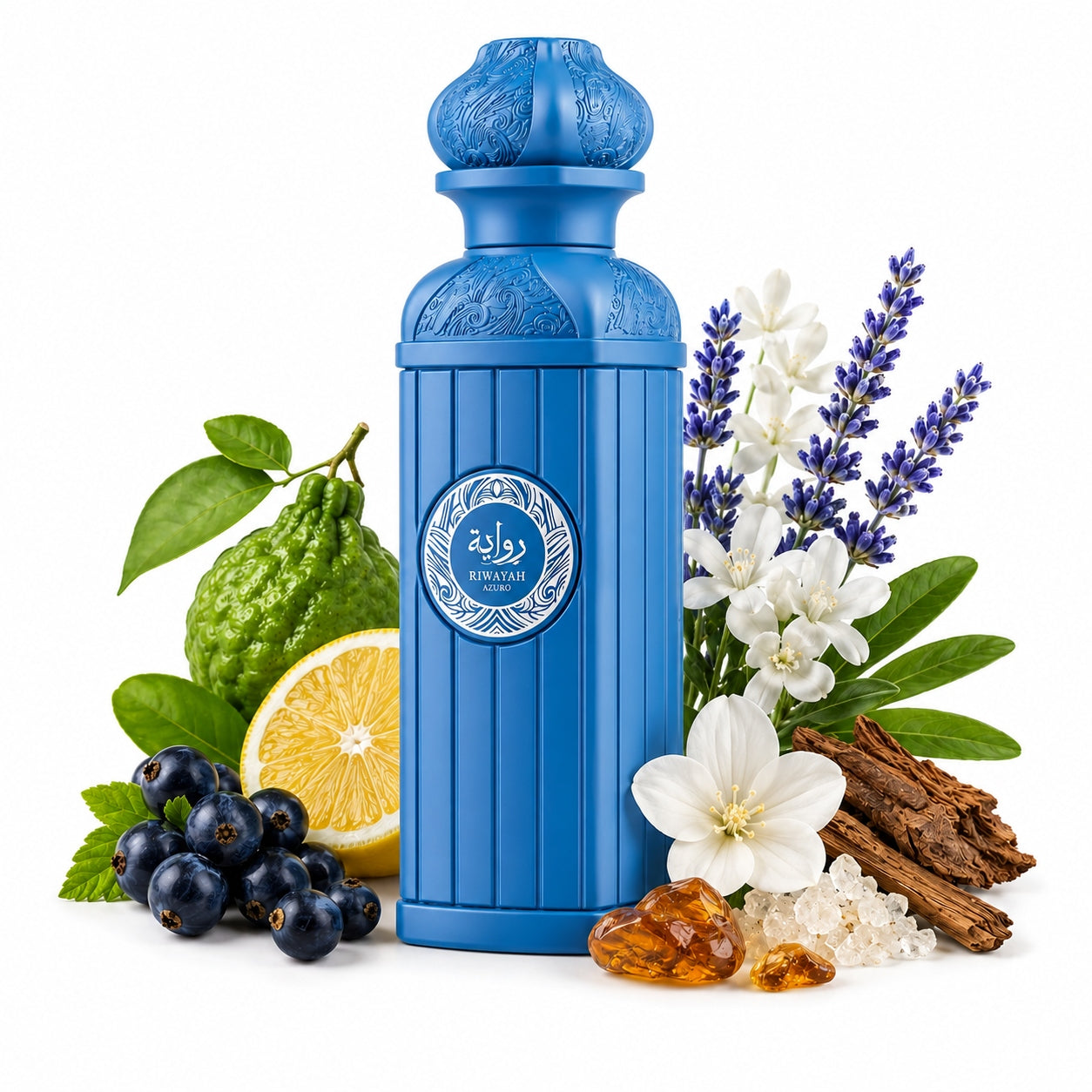 Original Arab Perfume Fariis RIWAYAH AZURO 100ml Extrait+FREEBIE!