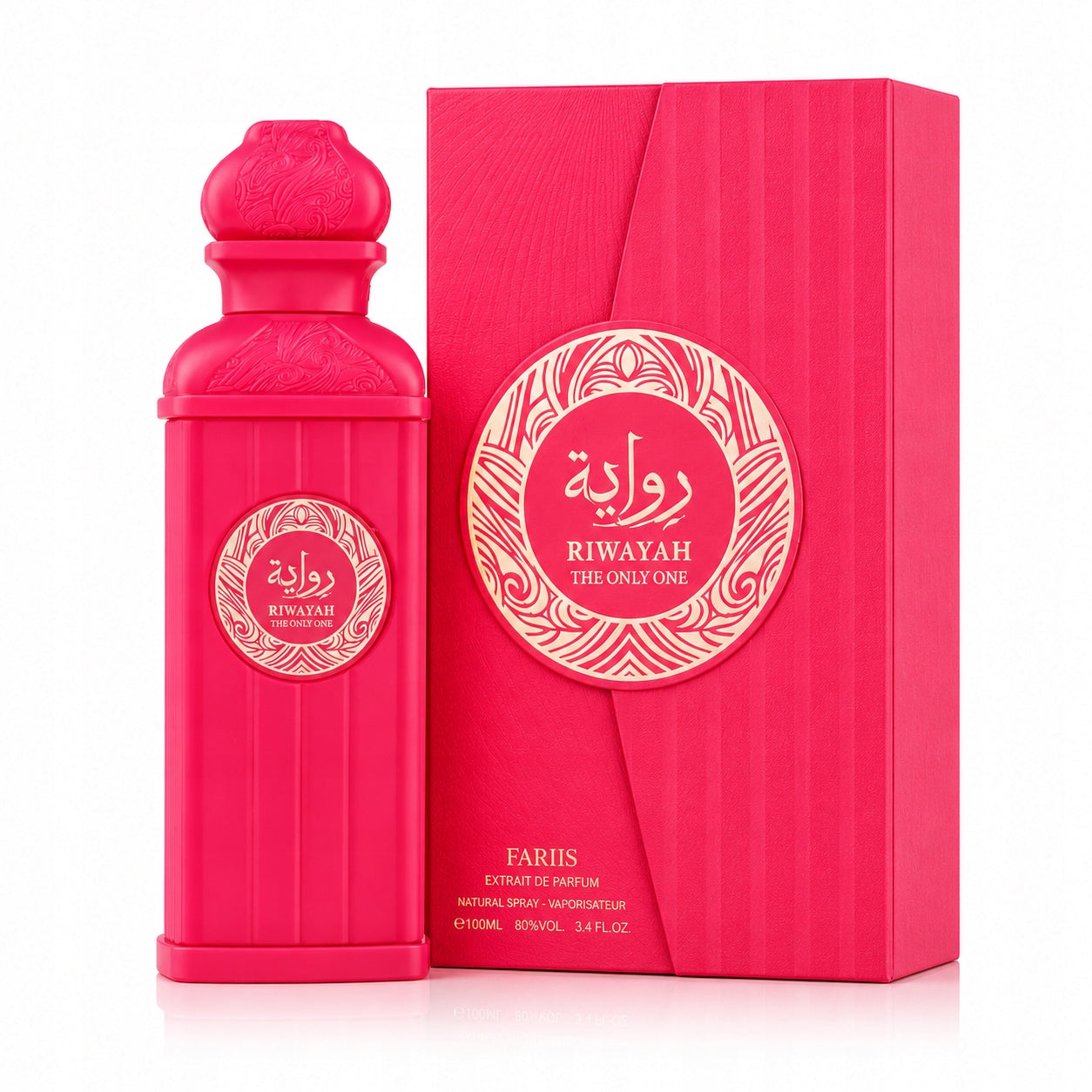 Original Arab Perfume Fariis RIWAYAH THE ONLY ONE 100ml Extrait+GRATI Packaging status original