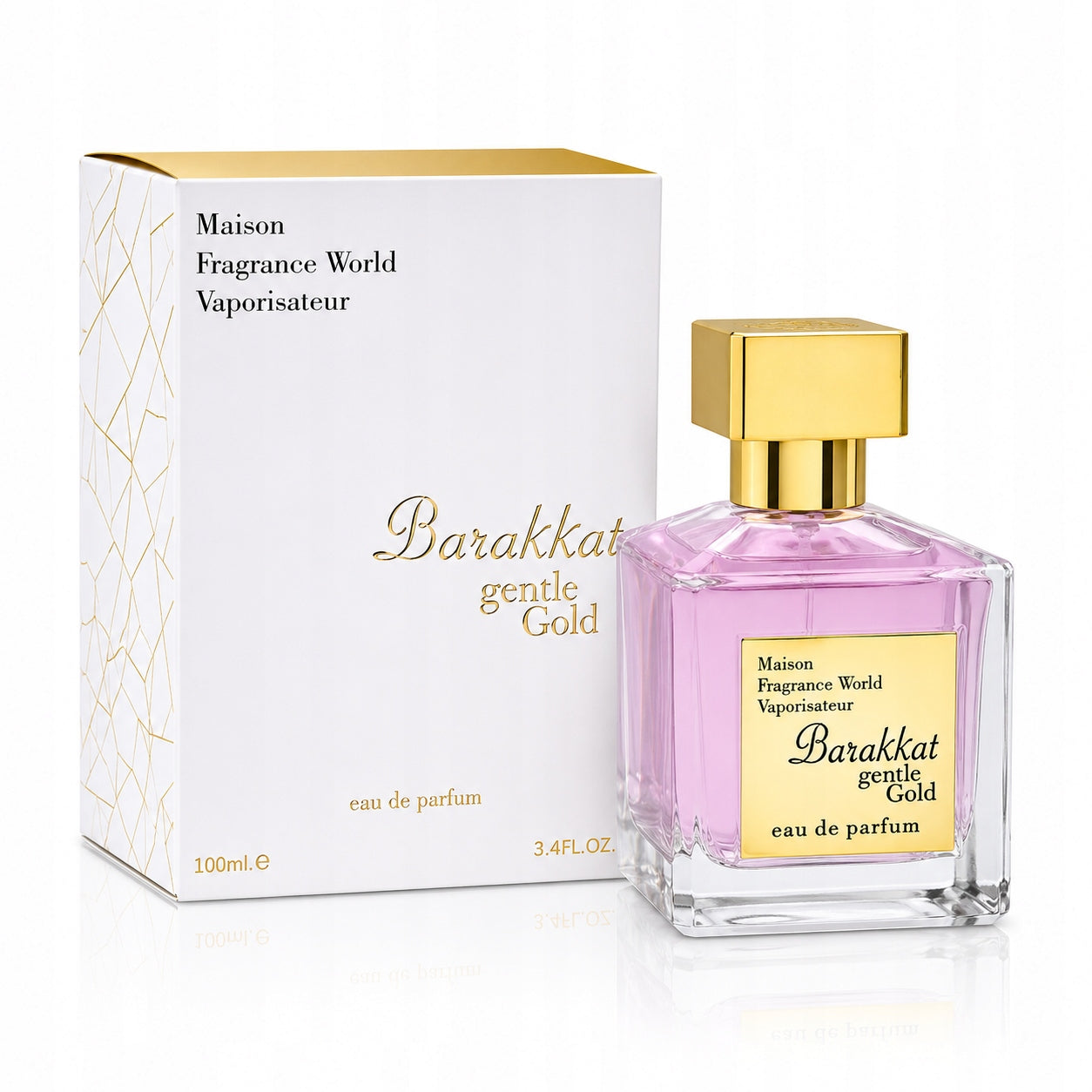 Original Arab Perfume Fragrance World BARAKKAT GENTLE GOLD 100ml+GR
