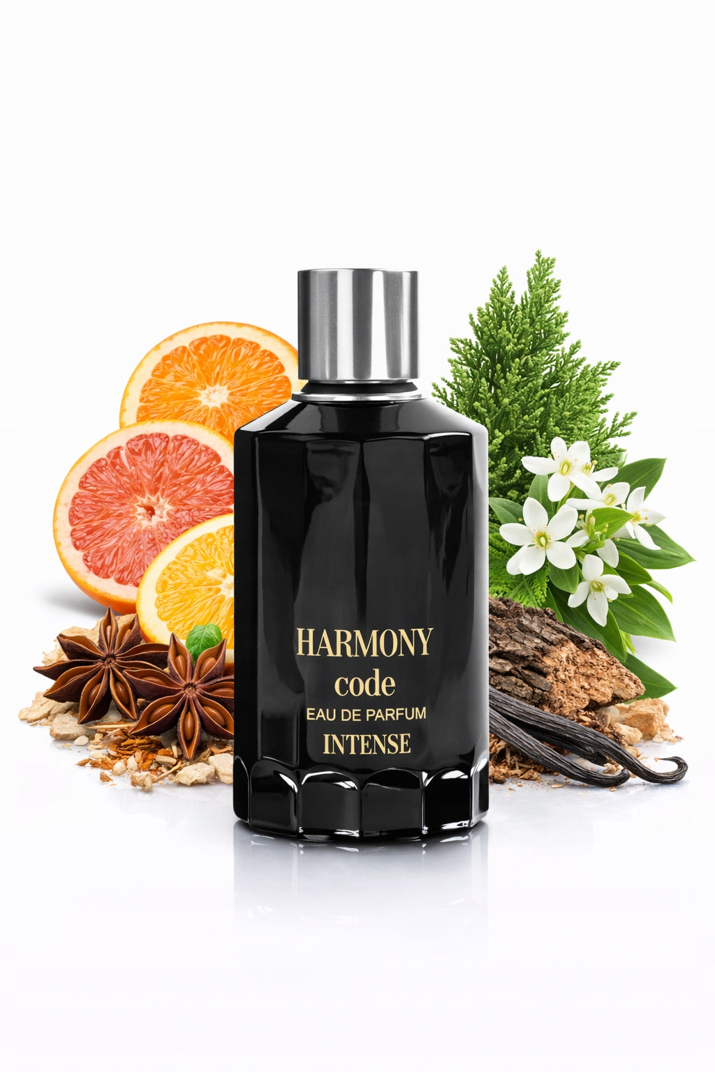 Original Arab Perfume Fragrance World HARMONY CODE INTENSE 100ml+GR Packaging status original